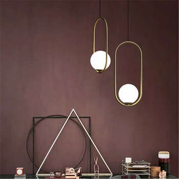 Modern Iron LED Chandelier Lighting Loft Pendant Lamp Dining Room Living Room Cafe Bedroom Glass Ball Hanging Lamp Decor Fixture
Modern Iron LED Chandelier Lighting Loft Pendant Lamp Dining Room Living Room Cafe Bedroom Glass Ball Hanging Lamp Decor Fixture