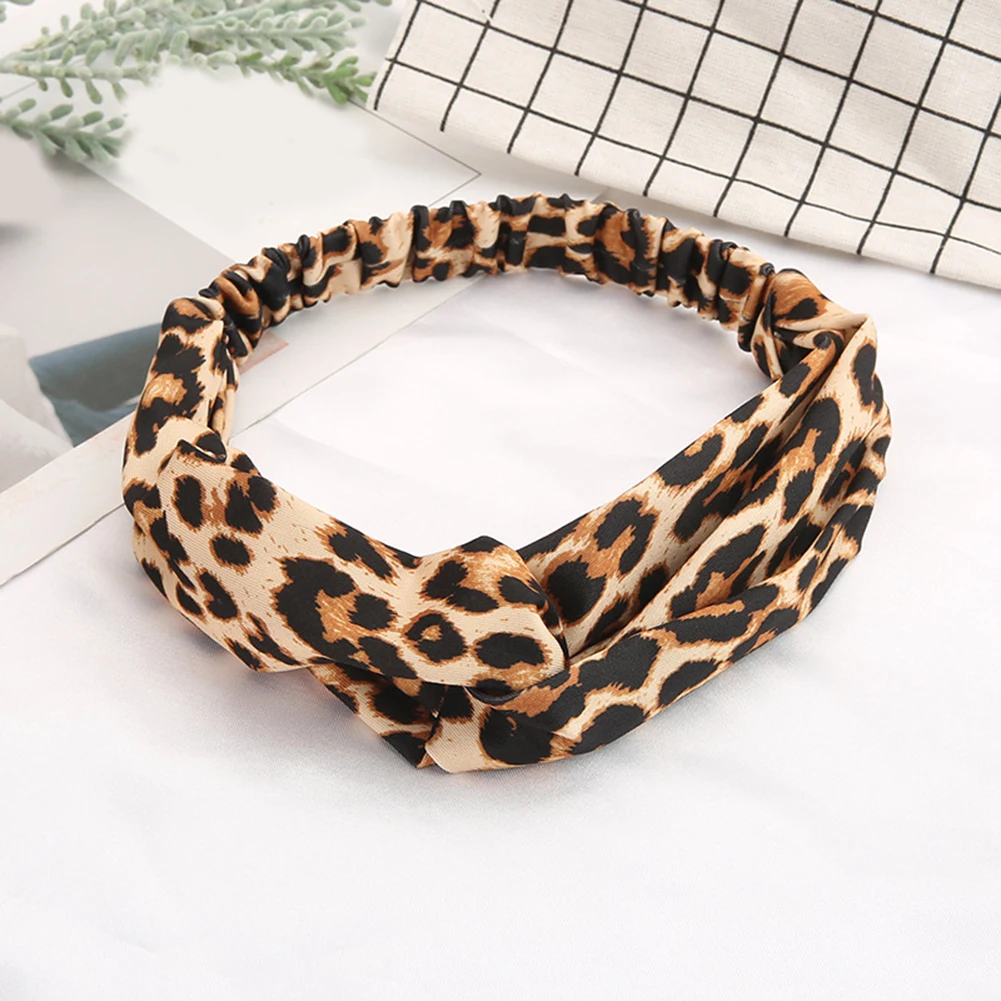 Leopard Pattern Cross Headband Women Twisted Turban Hair Band Stretch Knotted Bow Hairband Headwrap Hair Accessories
Leopard Pattern Cross Headband Women Twisted Turban Hair Band Stretch Knotted Bow Hairband Headwrap Hair Accessories