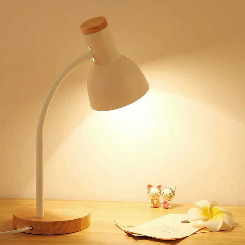SETTEMBRE Nordic Wood Base Table Lamp White Reading Lamp Simple Modern Bedroom Lamp with US Plug
SETTEMBRE Nordic Wood Base Table Lamp White Reading Lamp Simple Modern Bedroom Lamp with US Plug
