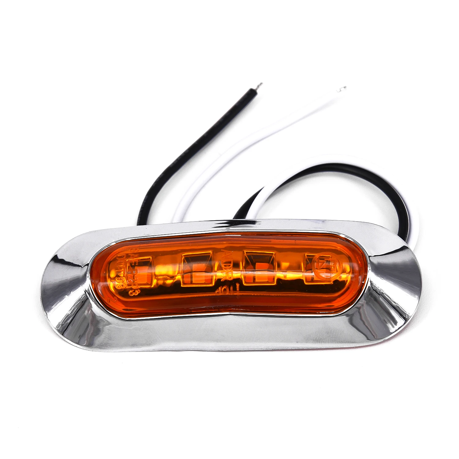 10Pcs 2W 50000 Hours lifespan Amber SMD LED Side Marker Tail Light Clearance Lamp Car Truck Trailer
10Pcs 2W 50000 Hours lifespan Amber SMD LED Side Marker Tail Light Clearance Lamp Car Truck Trailer