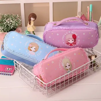 1PC NOVERTY NEW Kawaii Cute PU Leather Cartoon Pencil Case School Student Supplies Pen Box Pen Bag Stationery Storage Bag 05152 
1PC NOVERTY NEW Kawaii Cute PU Leather Cartoon Pencil Case School Student Supplies Pen Box Pen Bag Stationery Storage Bag 05152