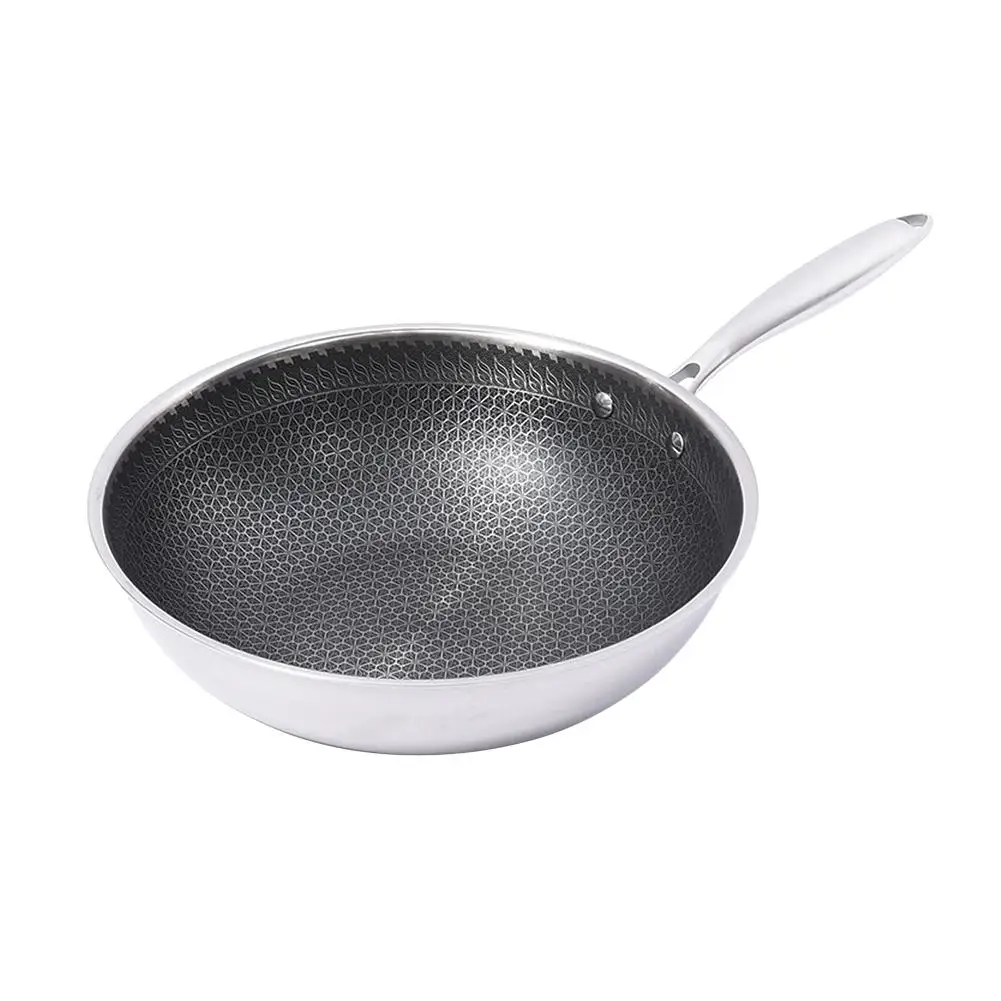 Stainless Steel Non-stick Frying Pan Non - Smoke Wok Western Pan Flat Home Cooking Pot Universal For Gas Cooker
Stainless Steel Non-stick Frying Pan Non - Smoke Wok Western Pan Flat Home Cooking Pot Universal For Gas Cooker