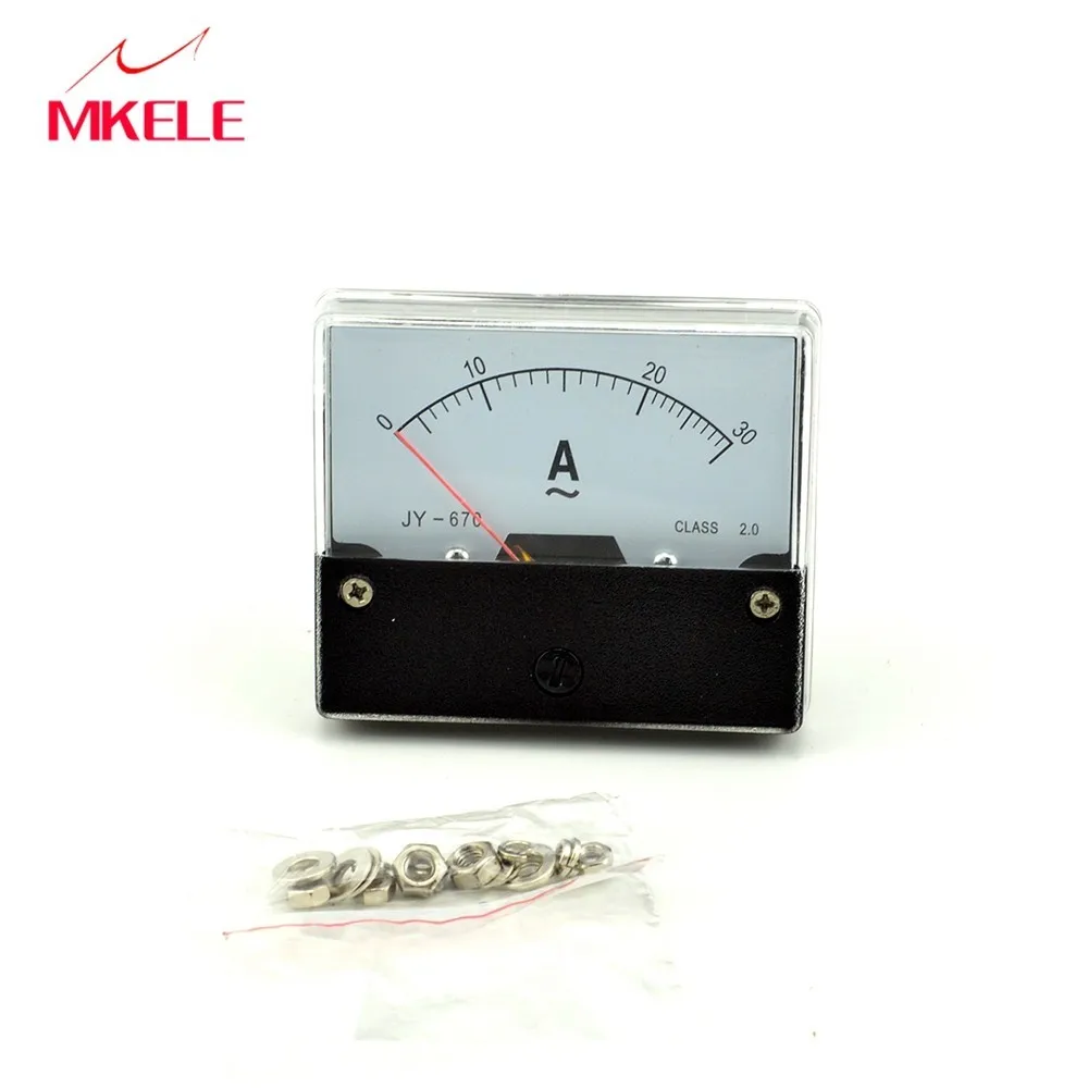 15v AC JY-670 Durable Ammeter Current Ampere Voltage Meter Experiment Voltmet Voltmeter Pointer Diagnostic-tool Tester
15v AC JY-670 Durable Ammeter Current Ampere Voltage Meter Experiment Voltmet Voltmeter Pointer Diagnostic-tool Tester