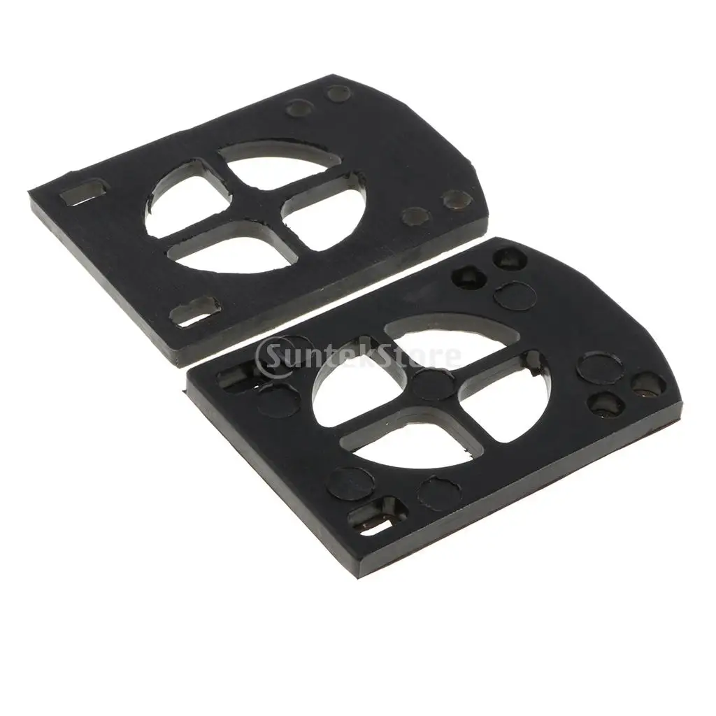 2pcs 5mm Skateboard Riser Shock Pads Longboard Pads Black High Elasticity Tool for Kids Adults Outdoor Sports Equipment
2pcs 5mm Skateboard Riser Shock Pads Longboard Pads Black High Elasticity Tool for Kids Adults Outdoor Sports Equipment