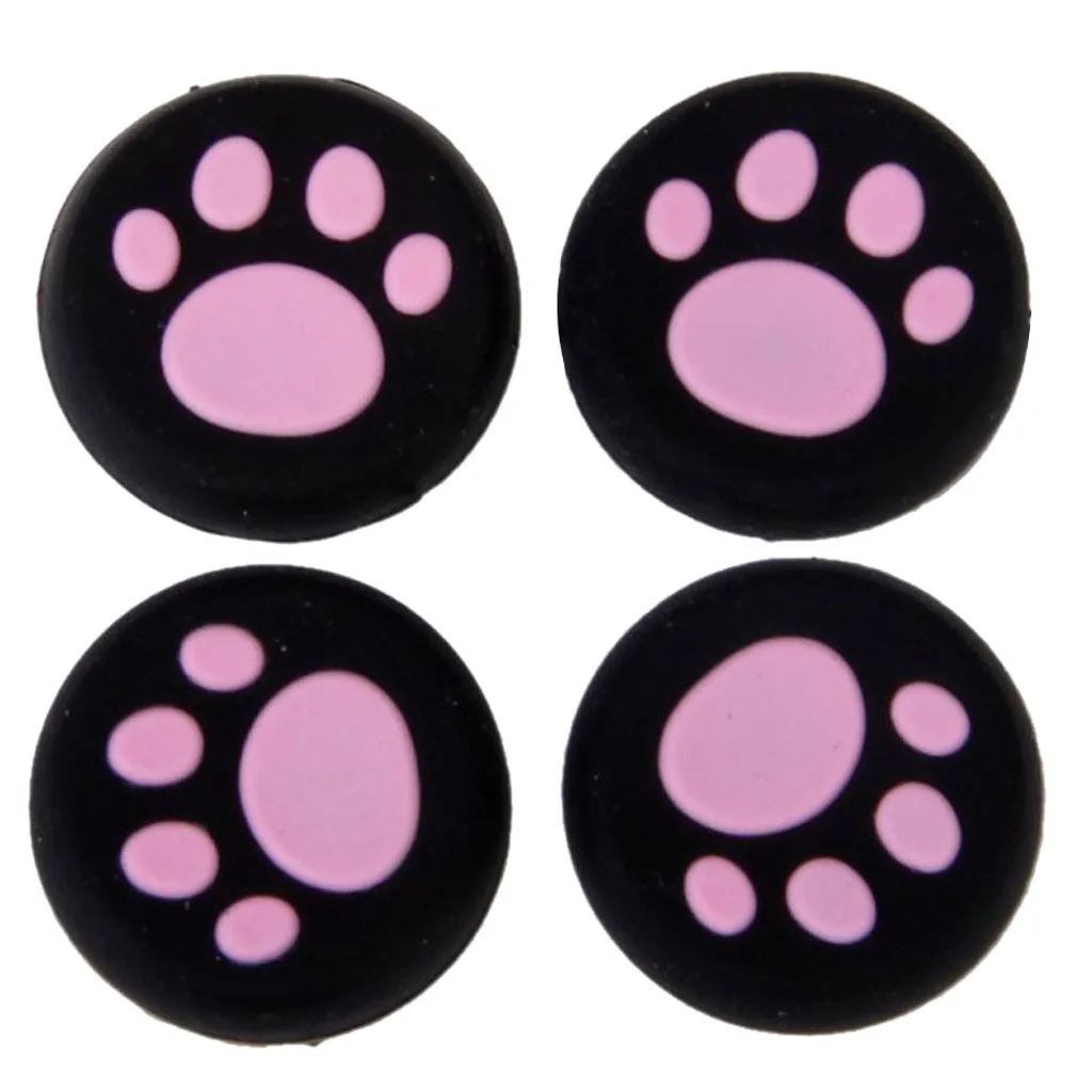 Pink Black Cat Paws Analog Silicone Joystick Thumbstick Handles Caps for PS4 / Xbox One / PS3 / Xbox 360 Controller
Pink Black Cat Paws Analog Silicone Joystick Thumbstick Handles Caps for PS4 / Xbox One / PS3 / Xbox 360 Controller