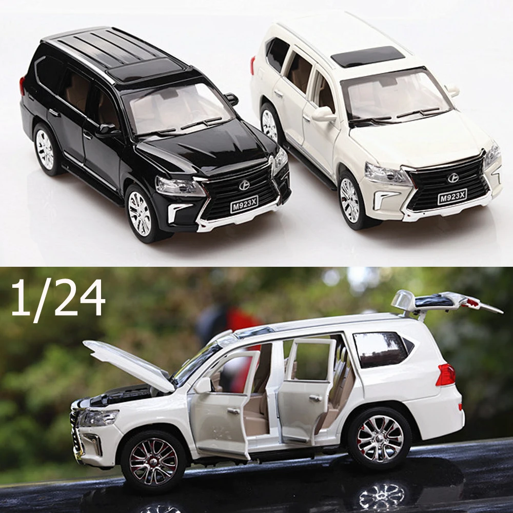 New 1:24 SUV simulation For LX570 Model Car Alloy Diecast simulation Toys Vehicles Pull back decoration Gift for Children
New 1:24 SUV simulation For LX570 Model Car Alloy Diecast simulation Toys Vehicles Pull back decoration Gift for Children