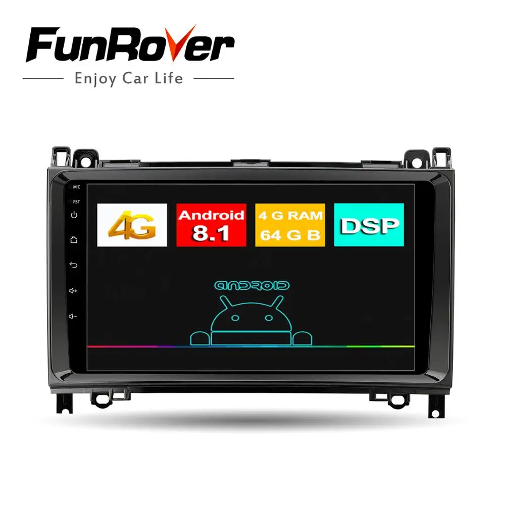 Funrover 8 Core Android 8.1 2 din Car Multimedia Player dvd For Mercedes/Benz/Sprinter/W209/W169/Viano/Vito/B200 DPS 4G RAM 64G
Funrover 8 Core Android 8.1 2 din Car Multimedia Player dvd For Mercedes/Benz/Sprinter/W209/W169/Viano/Vito/B200 DPS 4G RAM 64G