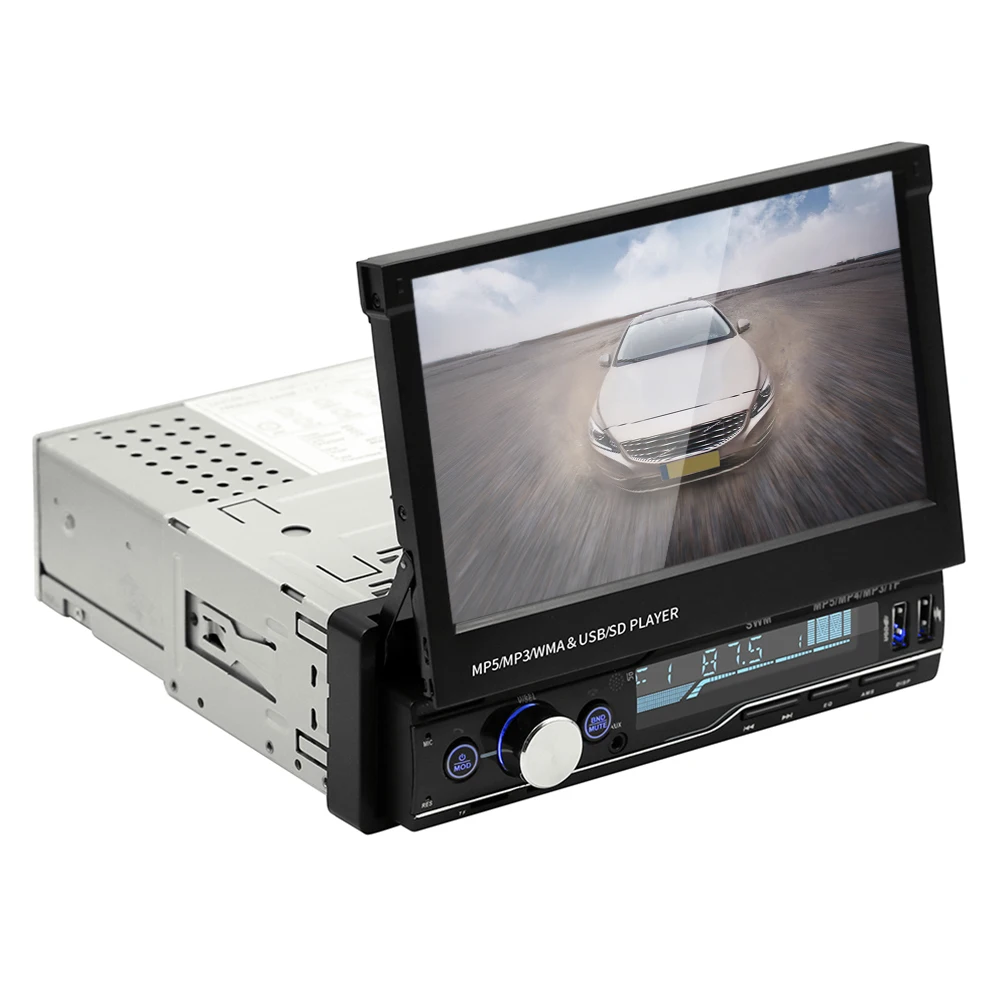 7" Screen Bluetooth Handsfree MP5 Player Car Stereo Radio Music Media Player FM USB GPS Auto Remote Control AUX MP5 Player GPS
7" Screen Bluetooth Handsfree MP5 Player Car Stereo Radio Music Media Player FM USB GPS Auto Remote Control AUX MP5 Player GPS