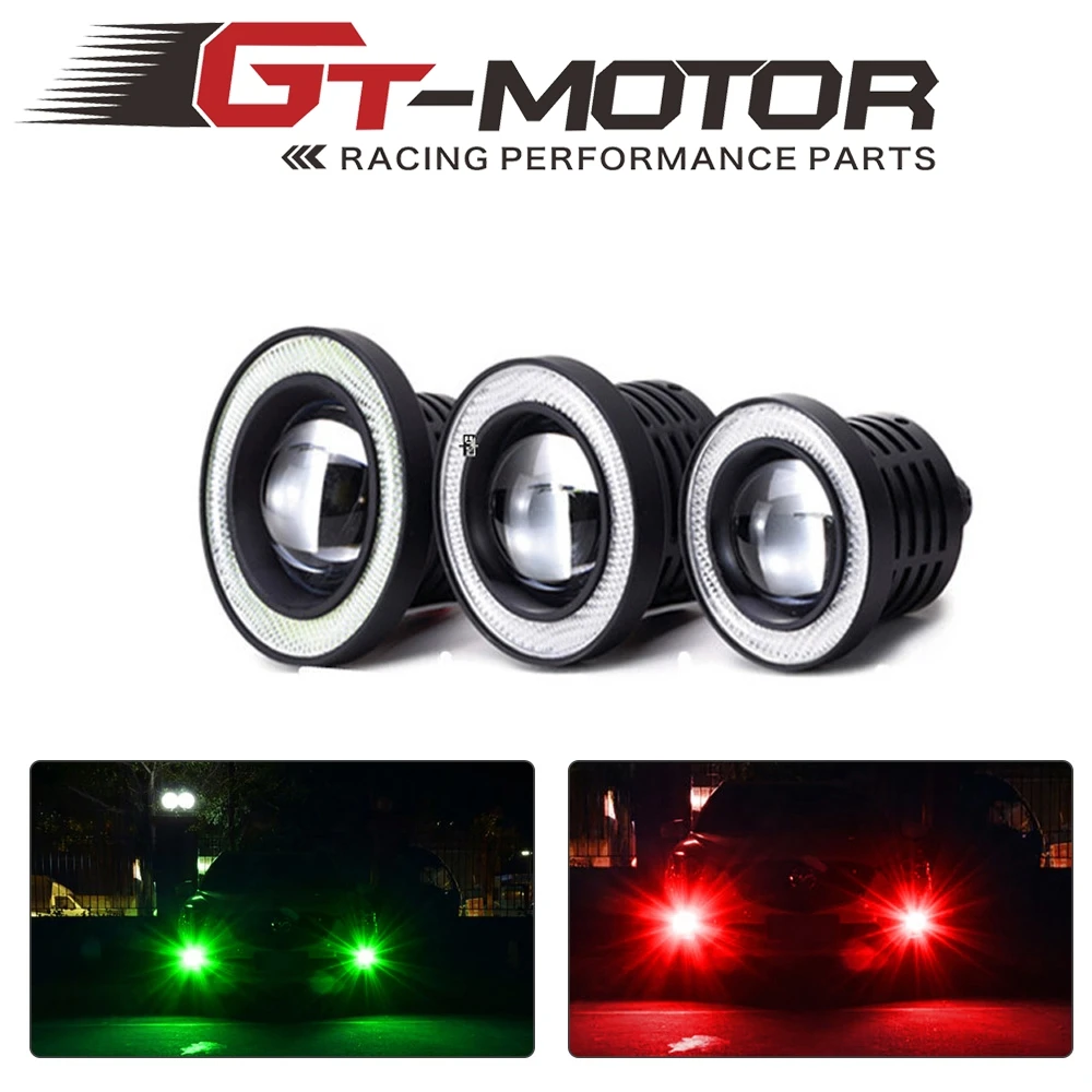 Universal 2.5/3.0/3.5 Inch Car LED Fog Lights Angel Eyes Daytime Running Lights DRL COB LED Motorcycle Headlights
Universal 2.5/3.0/3.5 Inch Car LED Fog Lights Angel Eyes Daytime Running Lights DRL COB LED Motorcycle Headlights