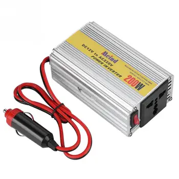 Silver Color DC to AC Power Inverter 200W DC12V to AC220V Wave DC to AC Power Inverter with Higher Conversion Rate Inverters new
Silver Color DC to AC Power Inverter 200W DC12V to AC220V Wave DC to AC Power Inverter with Higher Conversion Rate Inverters new