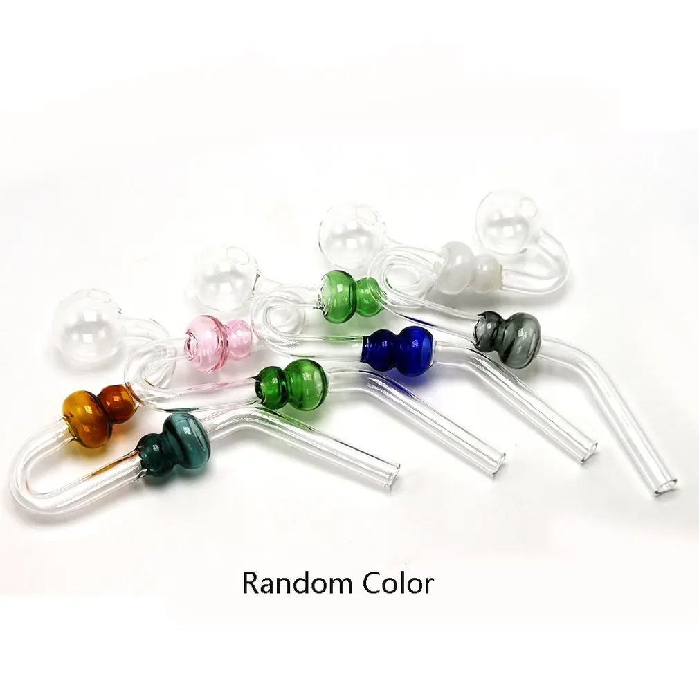 Colorful Gourd Transparent Serpentine Pipe Glass Smoking Pipe Tobacco Pipe Best Gift for Father & Husband
Colorful Gourd Transparent Serpentine Pipe Glass Smoking Pipe Tobacco Pipe Best Gift for Father & Husband