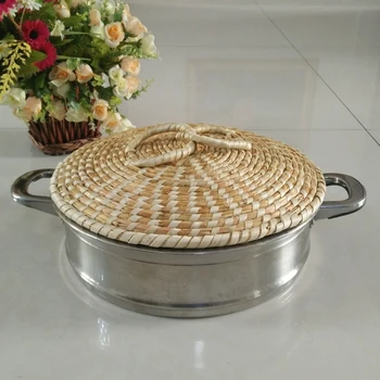 Handwork straw steamer lid non glass stainless steel wood frying pan iron aluminum pot electric cooker general pot cover 24-69cm
Handwork straw steamer lid non glass stainless steel wood frying pan iron aluminum pot electric cooker general pot cover 24-69cm