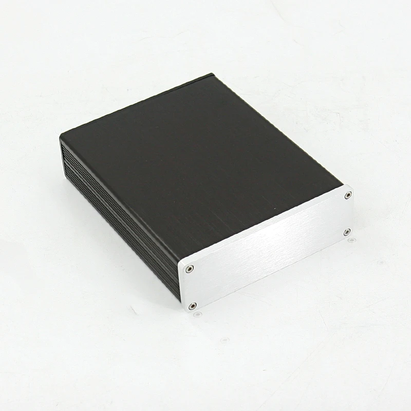 Full Aluminum Enclosure / mini AMP case/ Preamp box/ PSU chassis/size 132x42x169mm
Full Aluminum Enclosure / mini AMP case/ Preamp box/ PSU chassis/size 132x42x169mm