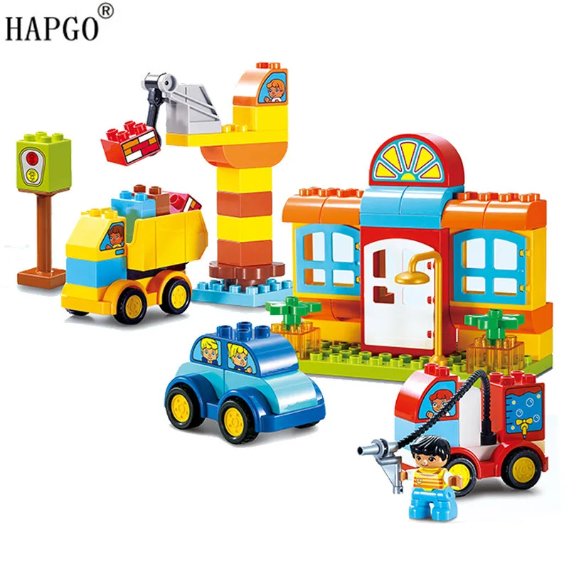 Newest Duplo My First Cars and Trucks 68pcs Oversized Pieces Buliding Blocks Compatible Legoingly Duplo Car Toys For Kids Gifts
Newest Duplo My First Cars and Trucks 68pcs Oversized Pieces Buliding Blocks Compatible Legoingly Duplo Car Toys For Kids Gifts