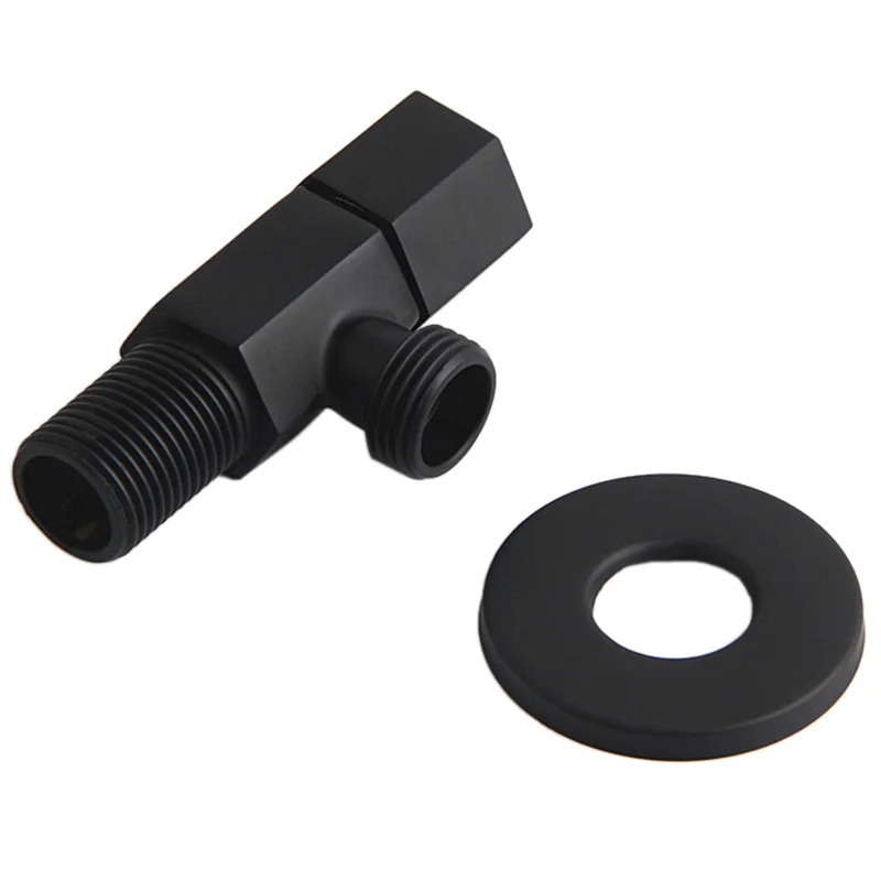 Angle Valve Bathroom Accessories Black Surface Copper Hex Valve Bathroom Toilet Water Heater Kitchen Faucet Hot And Cold Trian
Angle Valve Bathroom Accessories Black Surface Copper Hex Valve Bathroom Toilet Water Heater Kitchen Faucet Hot And Cold Trian
