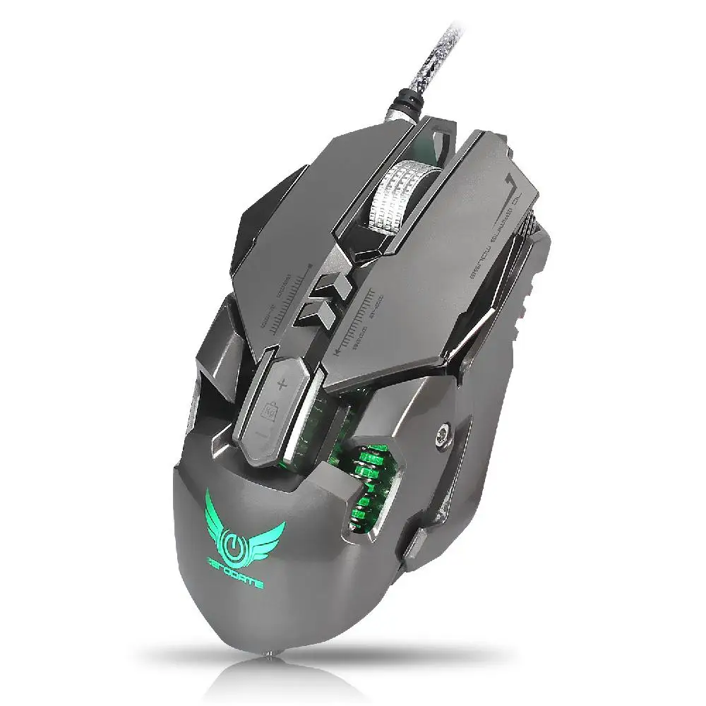 ZERODATE 3200 DPI USB Wired Gaming Mouse 7 Button LED Optical USB Computer Mouse Gamer Mice Game Mouse Silent Mause For PC
ZERODATE 3200 DPI USB Wired Gaming Mouse 7 Button LED Optical USB Computer Mouse Gamer Mice Game Mouse Silent Mause For PC