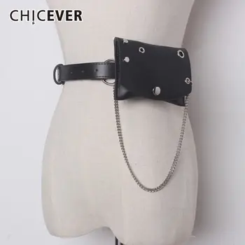 CHICEVER PU Leather Belt For Women With Bag Chain Patchwork 2020 Spring Summer Female Cummerbunds Korean Fashion New
CHICEVER PU Leather Belt For Women With Bag Chain Patchwork 2020 Spring Summer Female Cummerbunds Korean Fashion New