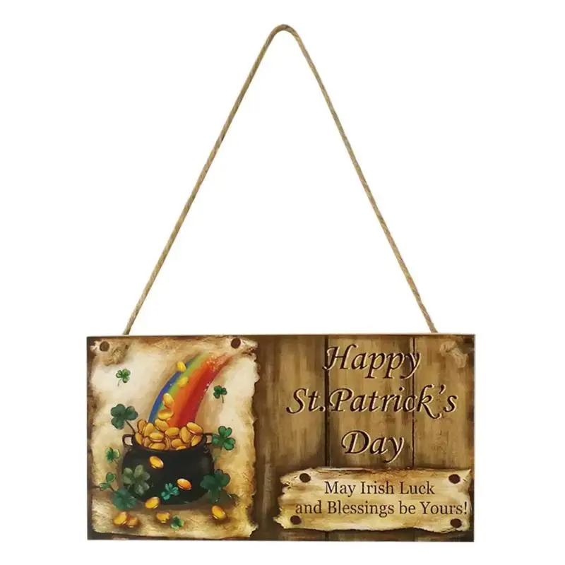 Irish Blessings St. Patrick Day Wooden Hanging Board Massage Writing Plaque DIY Easter Decoration for Home Party Supplies
Irish Blessings St. Patrick Day Wooden Hanging Board Massage Writing Plaque DIY Easter Decoration for Home Party Supplies