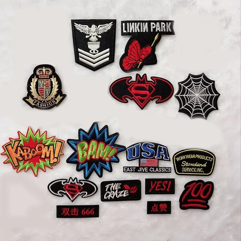 PGY 1 PCS Creative Series Punk Embroidery Patches College Badge Backpack Stickers Fabric Clothes Skeleton Spider web Appliques
PGY 1 PCS Creative Series Punk Embroidery Patches College Badge Backpack Stickers Fabric Clothes Skeleton Spider web Appliques