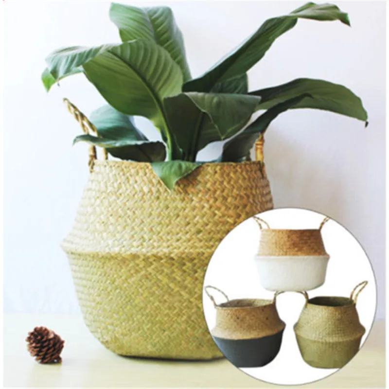 Foldable Seagrass Woven Flower Basket Flower Pot Planters Garden Table Flower pot Handmade Tote Basket
Foldable Seagrass Woven Flower Basket Flower Pot Planters Garden Table Flower pot Handmade Tote Basket