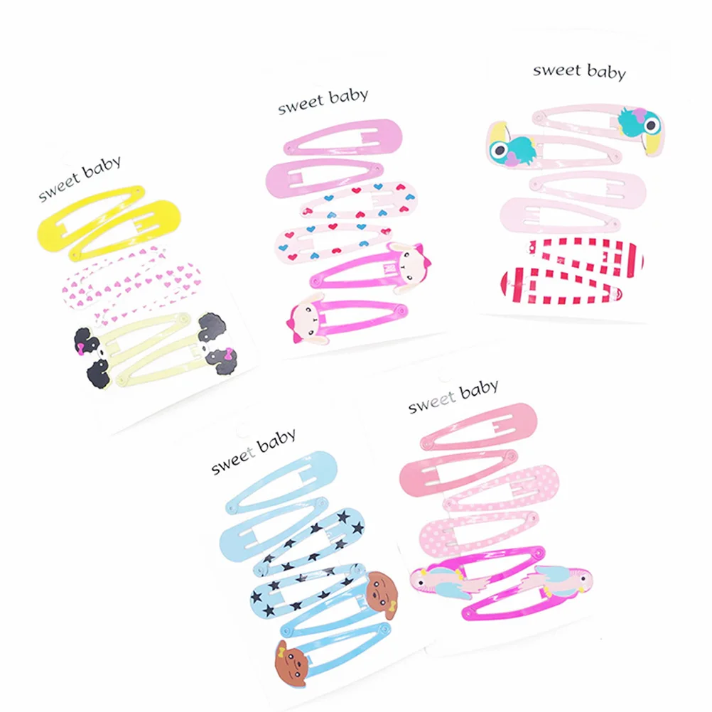15 Pairs Hair Clips Print Snap Metal No Slip Barrettes Hair Clips for Toddlers Baby Girls Women Kids
15 Pairs Hair Clips Print Snap Metal No Slip Barrettes Hair Clips for Toddlers Baby Girls Women Kids
