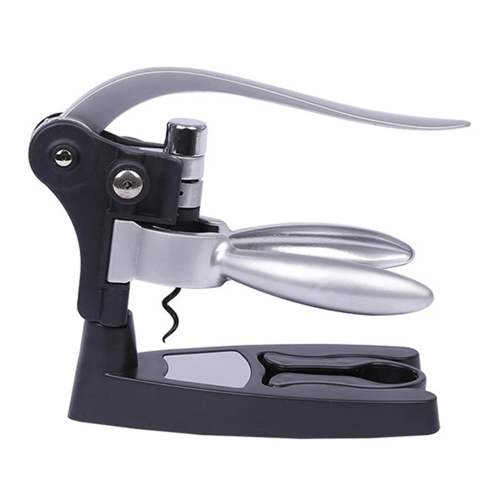 Manual Rabbit Ear Tool Kit Bar Opener Corkscrew Birthday Party Bottle Wedding Red Wine Pourer Set
Manual Rabbit Ear Tool Kit Bar Opener Corkscrew Birthday Party Bottle Wedding Red Wine Pourer Set