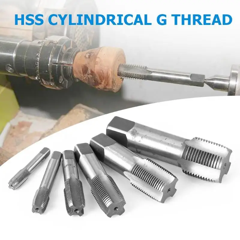 HSS Cylindrical G Thread Straight Fluted Screw Thread Metric Plug Hand Tap HRC63-66 Degrees Drill Hand Tools
HSS Cylindrical G Thread Straight Fluted Screw Thread Metric Plug Hand Tap HRC63-66 Degrees Drill Hand Tools