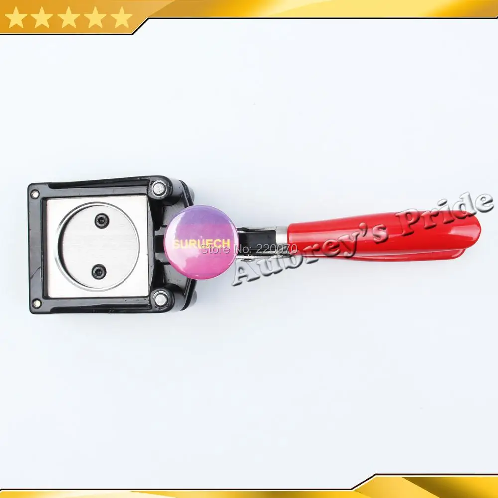 NEW Hand Held Manual Round 32mm 1-1/4" (Actual Cutting Size 44MM) Paper Graphic Punch Die Cutter for Pro Button Maker
NEW Hand Held Manual Round 32mm 1-1/4" (Actual Cutting Size 44MM) Paper Graphic Punch Die Cutter for Pro Button Maker