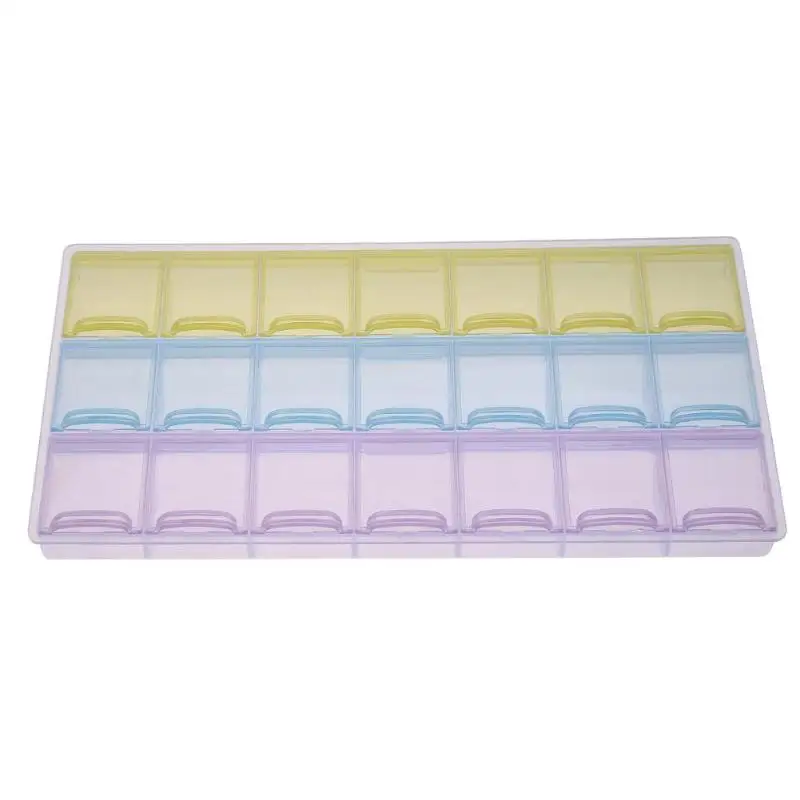 21 Grids Weekly Pill Case Medicine Storage Tablet Pill Box With Lids Medicine Organizer Pill Case Splitters Storage Dispenser
21 Grids Weekly Pill Case Medicine Storage Tablet Pill Box With Lids Medicine Organizer Pill Case Splitters Storage Dispenser