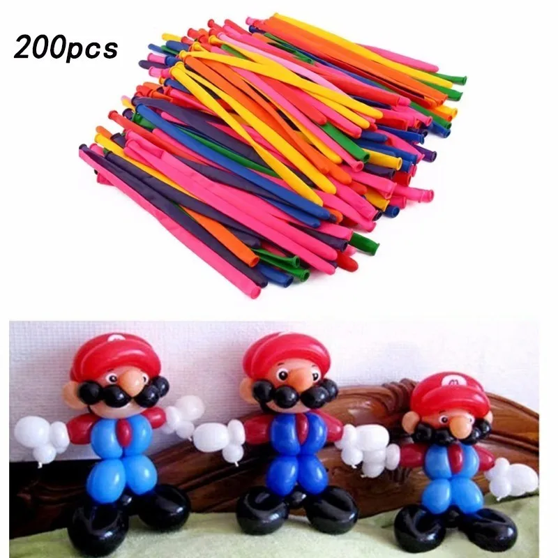 High-quality 200pcs 3.0g Magic Strip Latex Balloons Mixed Color Tying Making Ballons Wedding Birthday Party Decorations Supplies
High-quality 200pcs 3.0g Magic Strip Latex Balloons Mixed Color Tying Making Ballons Wedding Birthday Party Decorations Supplies
