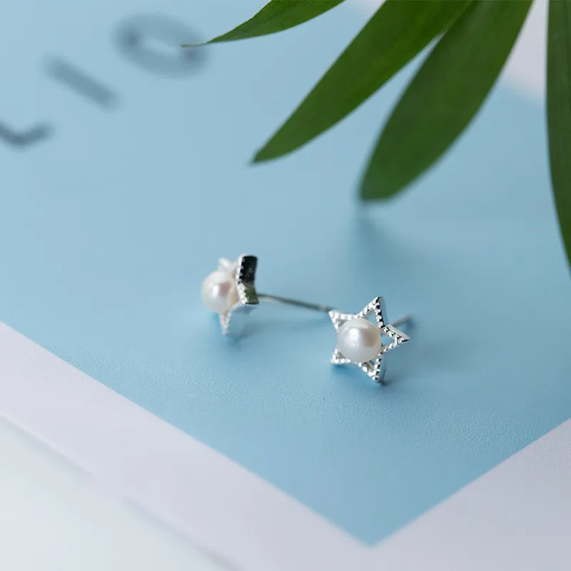 Newest 925 Sterling Silver Women's Jewelry Fashion Cute Tiny pear Star Stud Earrings Gift For School Girls Kids Lady
Newest 925 Sterling Silver Women's Jewelry Fashion Cute Tiny pear Star Stud Earrings Gift For School Girls Kids Lady