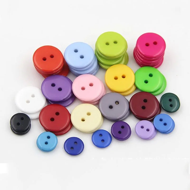 100pcs Clothes Tools Round Shape Garment Accessories 2 Holes Kids Sewing Buttons Random Colors 6/9/11/13/15/20MM Plastic
100pcs Clothes Tools Round Shape Garment Accessories 2 Holes Kids Sewing Buttons Random Colors 6/9/11/13/15/20MM Plastic