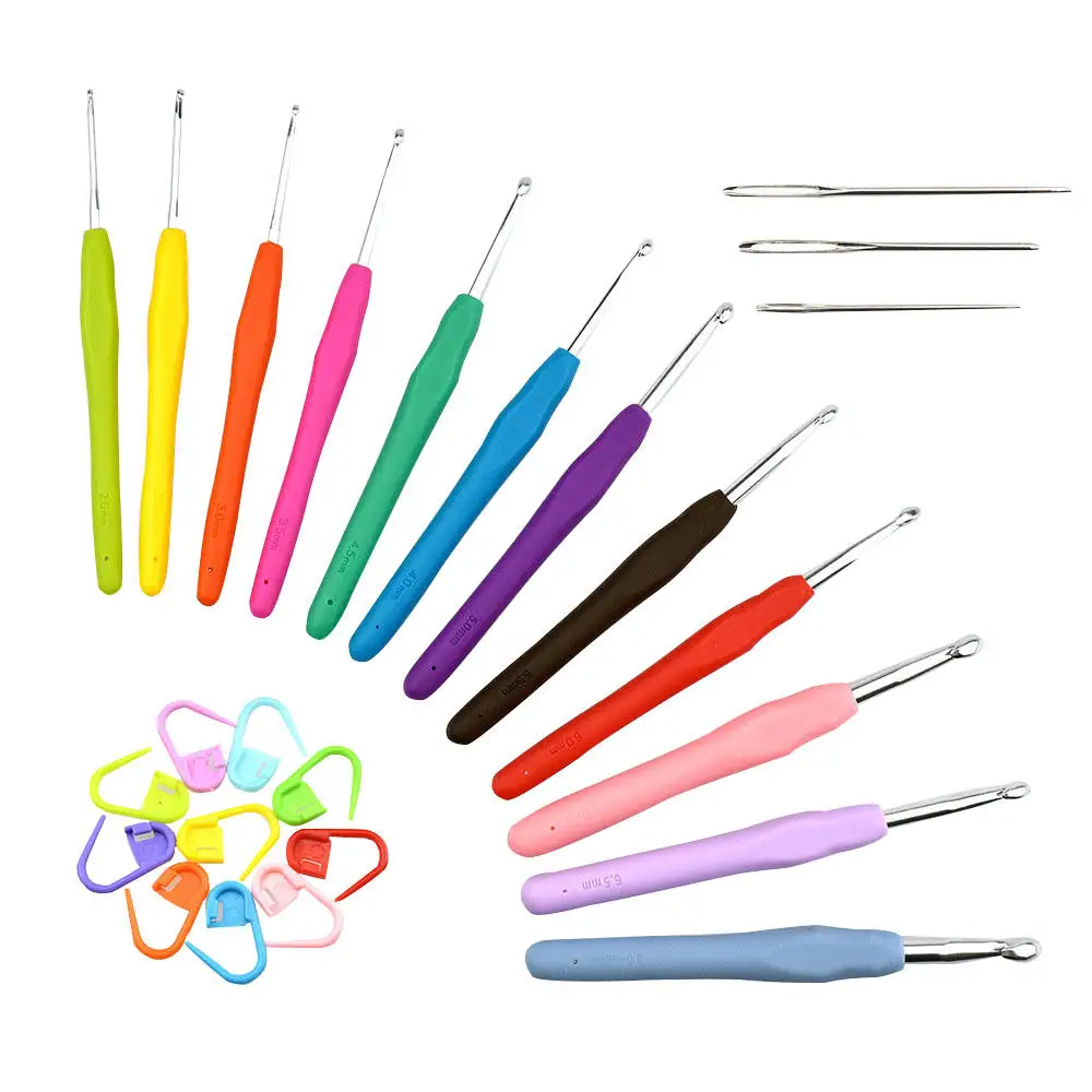 25Pcs/Set Crochet Hooks Needles Sewing Needles Stitches Knitting Craft Case Crochet Weaving Sewing Tools Accessory
25Pcs/Set Crochet Hooks Needles Sewing Needles Stitches Knitting Craft Case Crochet Weaving Sewing Tools Accessory