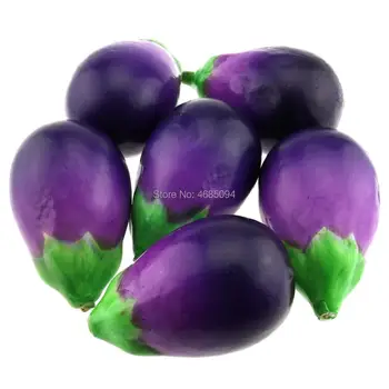 Gresorth 6pcs Fake Eggplant Decoration Artificial Vegetable Home Kitchen Play Food Lifelike Realistic Model
Gresorth 6pcs Fake Eggplant Decoration Artificial Vegetable Home Kitchen Play Food Lifelike Realistic Model