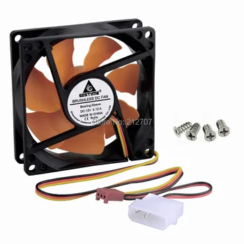2PCS Gdstime PC Computer Chassis Case Cooler 8CM DC 12V CPU Cooling Fan 80mm 25mm 80x80x25mm
2PCS Gdstime PC Computer Chassis Case Cooler 8CM DC 12V CPU Cooling Fan 80mm 25mm 80x80x25mm