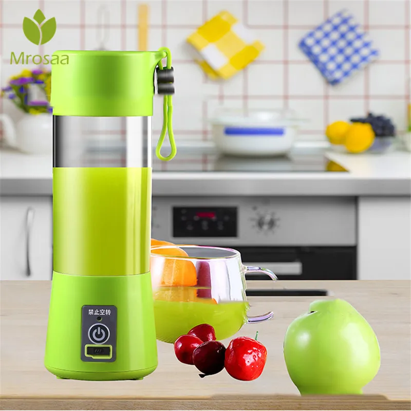 Portable 400ml Mixed Juicer Cup USB Rechargeable Electric Automatic Vegetable Fruit Citrus Orange Juice Maker Mixer Bottles | Дом и сад
