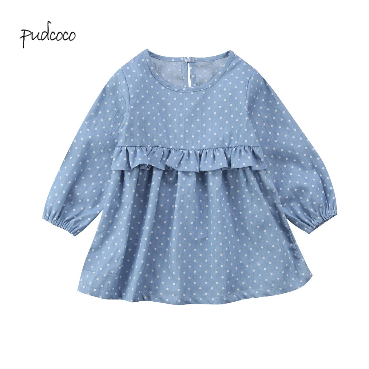 Pudcoco New Brand Baby Girls Kid Denim Dot Dress Ruffle Pegeants Party Tulle Dress
Pudcoco New Brand Baby Girls Kid Denim Dot Dress Ruffle Pegeants Party Tulle Dress