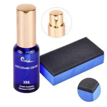 30ml 9H Anti-scratch Liquid Coating Super Hydrophobic Nano Ceramic Coating Auto Detailing Glasscoat
30ml 9H Anti-scratch Liquid Coating Super Hydrophobic Nano Ceramic Coating Auto Detailing Glasscoat