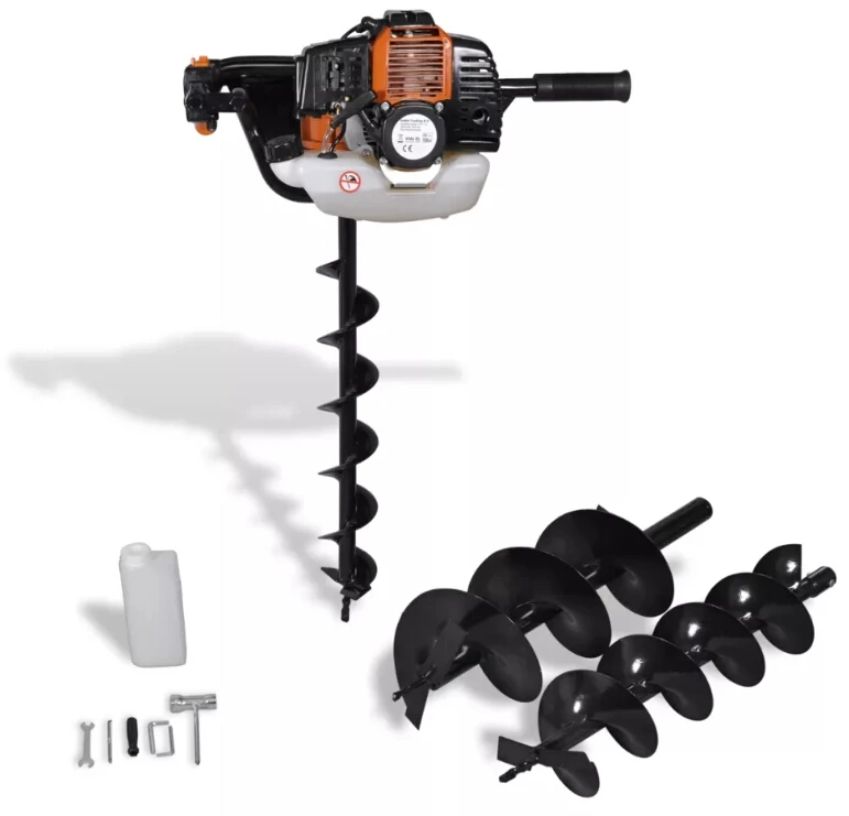 VidaXL Professional Gasoline Auger With A 52cc Gasoline Engine Post Hole Digger Earth Auger Petrol Drill Bits Fence Borer
VidaXL Professional Gasoline Auger With A 52cc Gasoline Engine Post Hole Digger Earth Auger Petrol Drill Bits Fence Borer