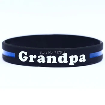 100pcs Grandpa Thin Blue Line wristband silicone bracelets free shipping by ePacket A
100pcs Grandpa Thin Blue Line wristband silicone bracelets free shipping by ePacket A