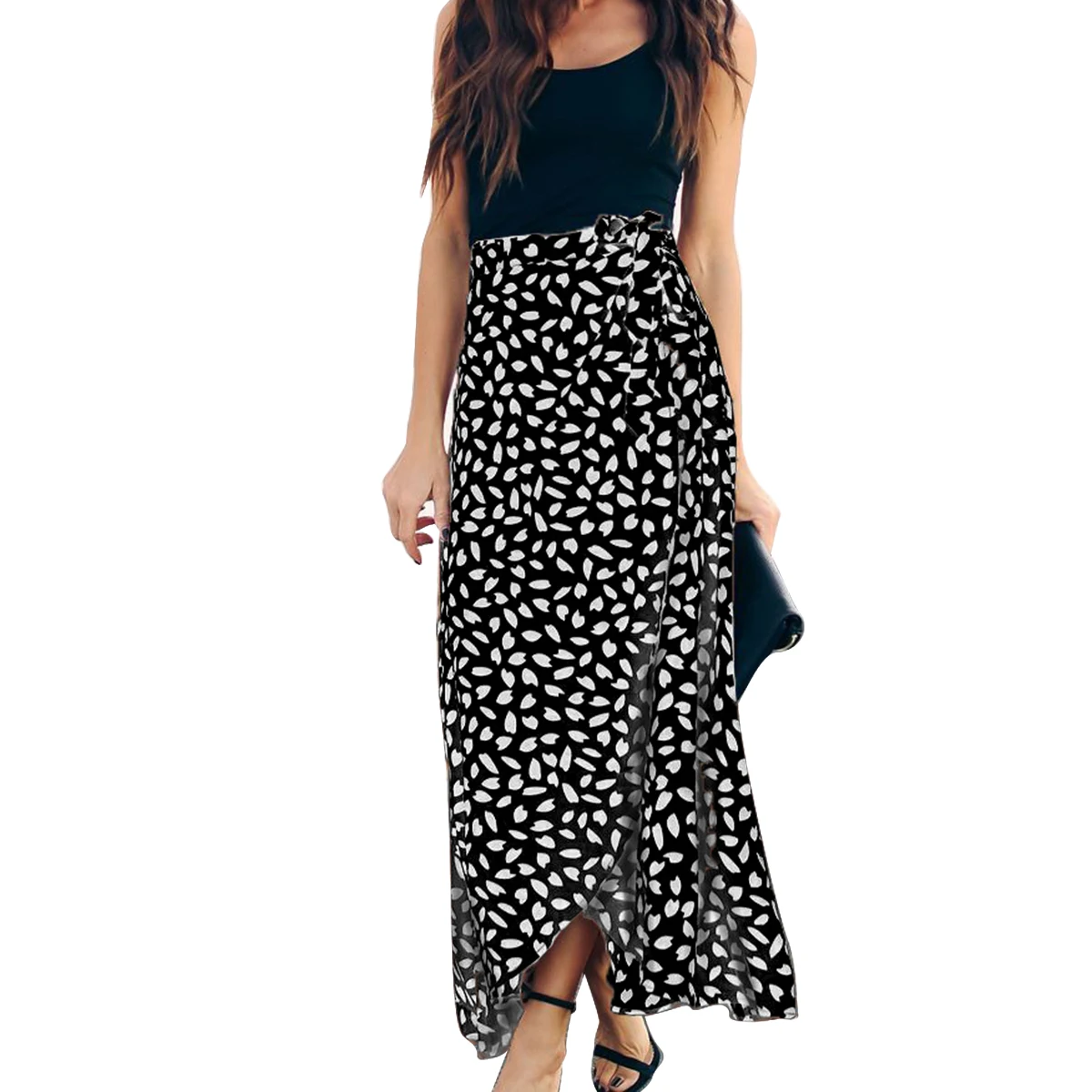 2019 Summer Sexy Split Wrap Skirt Ladies Long Skirt with Waist Tie Skirts Women High Waist Tie
2019 Summer Sexy Split Wrap Skirt Ladies Long Skirt with Waist Tie Skirts Women High Waist Tie