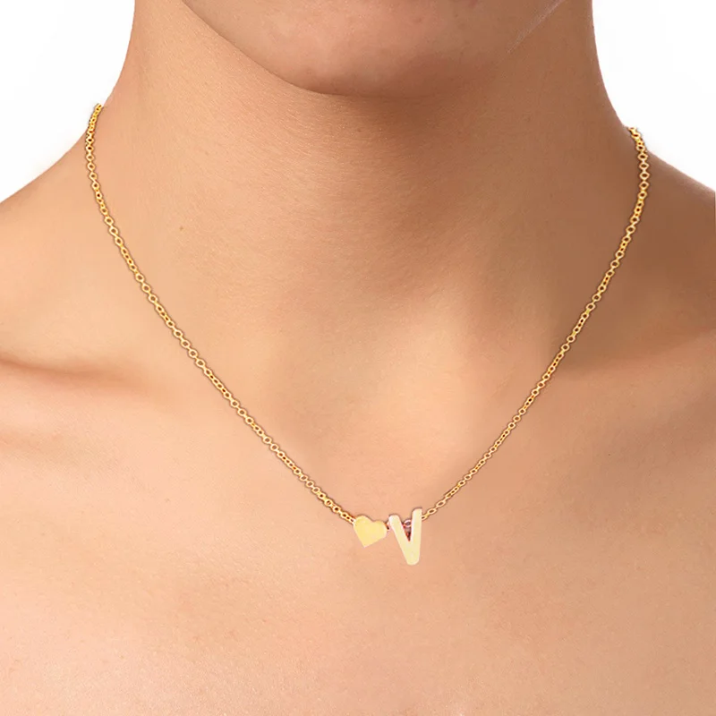 Silver Simple Initial Necklace Choker Gold Letter Necklace With Letter Pendant Necklace Fashion Jewelry Womens Accessories Gifts
Silver Simple Initial Necklace Choker Gold Letter Necklace With Letter Pendant Necklace Fashion Jewelry Womens Accessories Gifts