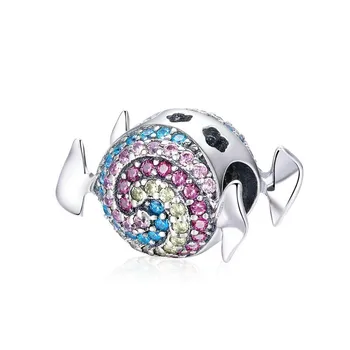 Sweet 925 Sterling Silver Rainbow candy Charms Colorful CZ Beads fit Bracelets Necklaces DIY Jewelry Accessories SCC898
Sweet 925 Sterling Silver Rainbow candy Charms Colorful CZ Beads fit Bracelets Necklaces DIY Jewelry Accessories SCC898
