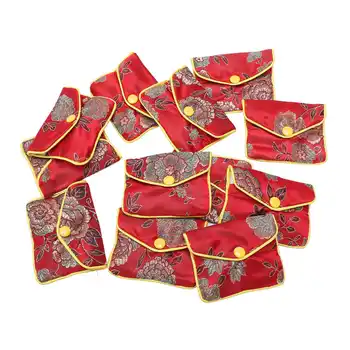 12 In 1 Small Jewelry Box Jewelry Red Jewelry Bag Embroidered Silk Cloth Bag Coin Purse
12 In 1 Small Jewelry Box Jewelry Red Jewelry Bag Embroidered Silk Cloth Bag Coin Purse