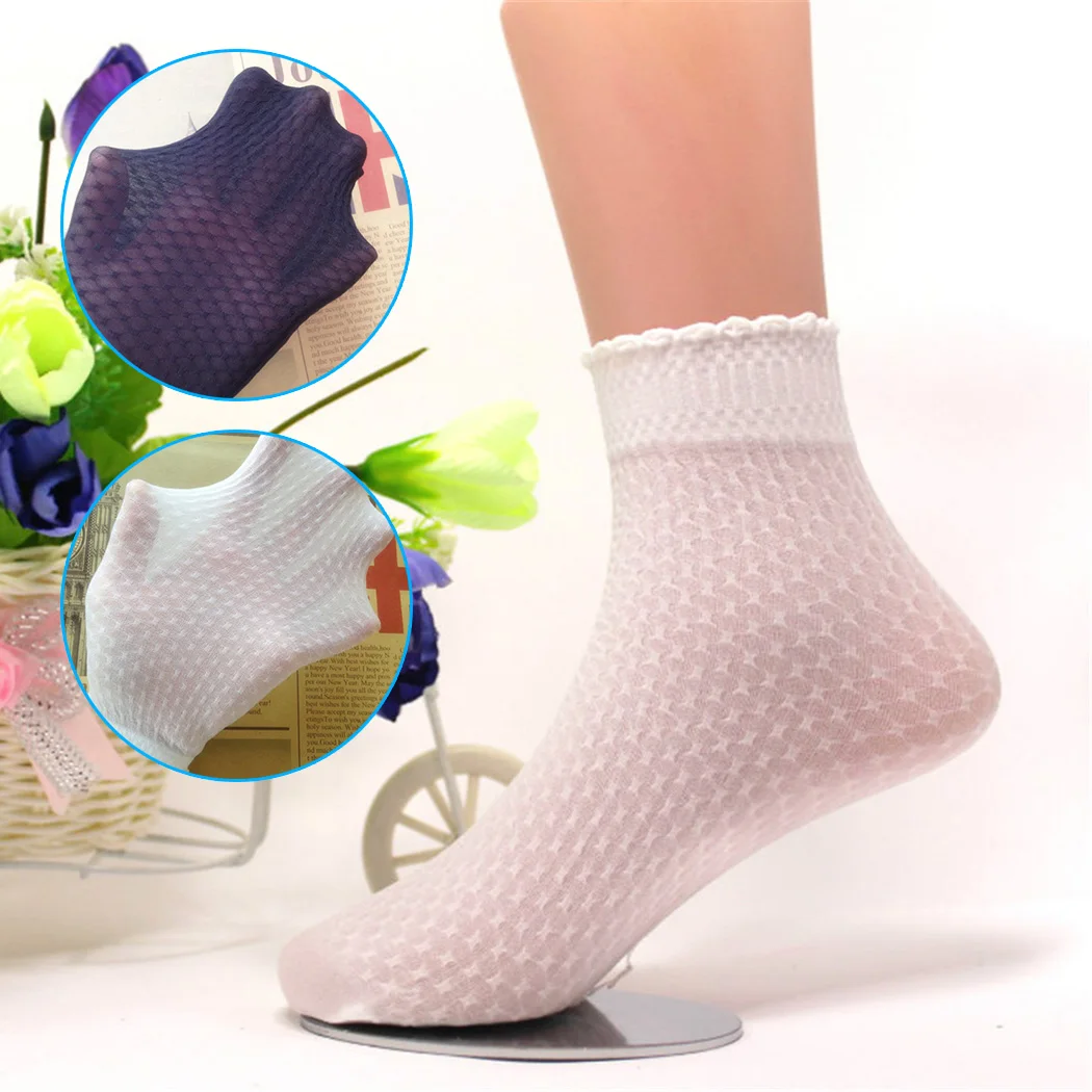 5pcs Thin Silk Transparent Socks 2019 Hot Summer Women Socks Female Kids Stretch Breathable Socks Black White Femme Calcetines
5pcs Thin Silk Transparent Socks 2019 Hot Summer Women Socks Female Kids Stretch Breathable Socks Black White Femme Calcetines