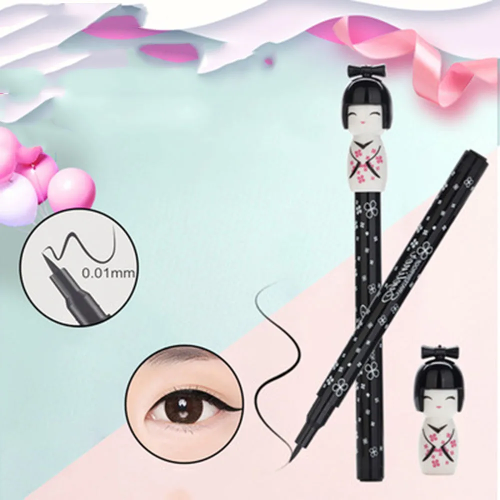 Pro Lovely Waterproof Long-lasting Eyeliner Matte Eye Liner Cute Japan Doll Pen Head Pencil Makeup Cosmetic Tool
Pro Lovely Waterproof Long-lasting Eyeliner Matte Eye Liner Cute Japan Doll Pen Head Pencil Makeup Cosmetic Tool