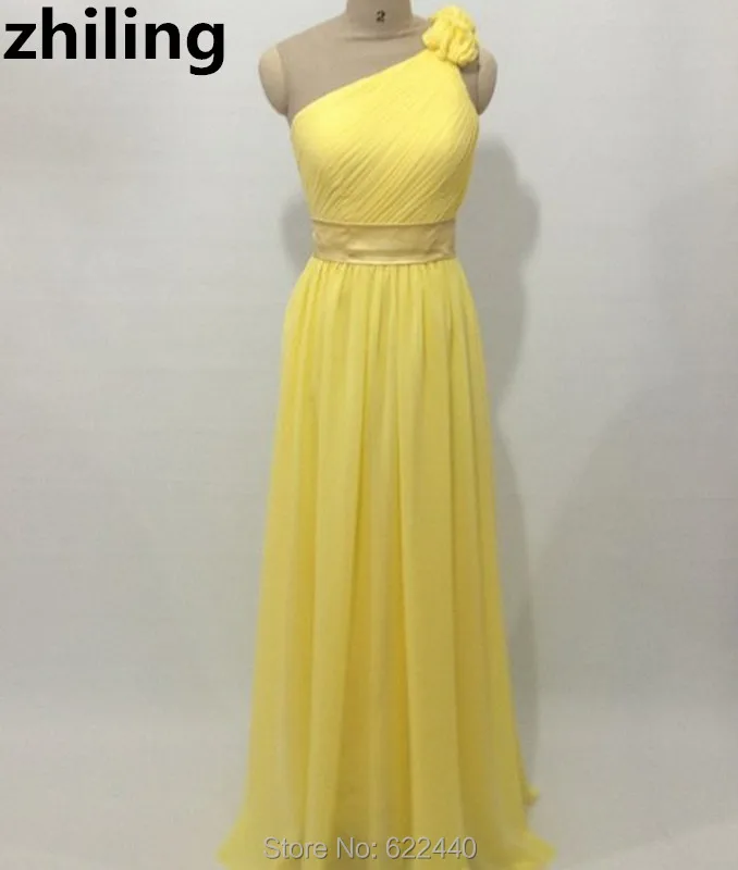 Custom-made Yellow Flowers One Shoulder Bridesmaid Dresses Women Formal Party Dress Newest Special Occasion Gowns
Custom-made Yellow Flowers One Shoulder Bridesmaid Dresses Women Formal Party Dress Newest Special Occasion Gowns