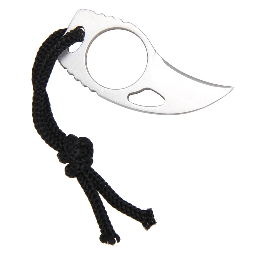 Outdoor Camping Survival knife stainless knives Finger Claw Knife Hook Fixed Ring Card EDC Tool Pocket Knife with Leather Sheath
Outdoor Camping Survival knife stainless knives Finger Claw Knife Hook Fixed Ring Card EDC Tool Pocket Knife with Leather Sheath