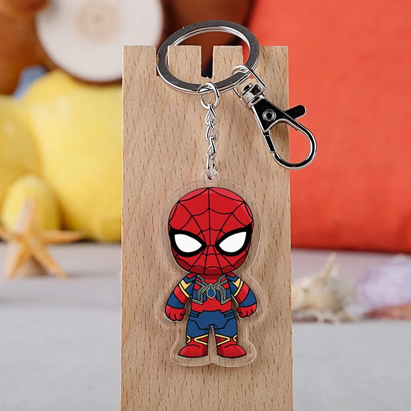 Movie The Avengers Spiderman Cosplay Keychain Marvel Superhero Spider Man Car Key Holder Chain Pendants Keyrings
Movie The Avengers Spiderman Cosplay Keychain Marvel Superhero Spider Man Car Key Holder Chain Pendants Keyrings