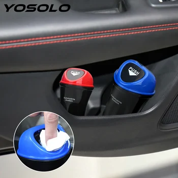 YOSOLO Car Trash Can Ashtray Auto Door Seat Back Visor Trash Bin Car-styling Garbage Rubbish Holder Auto Organizer Storage Box
YOSOLO Car Trash Can Ashtray Auto Door Seat Back Visor Trash Bin Car-styling Garbage Rubbish Holder Auto Organizer Storage Box